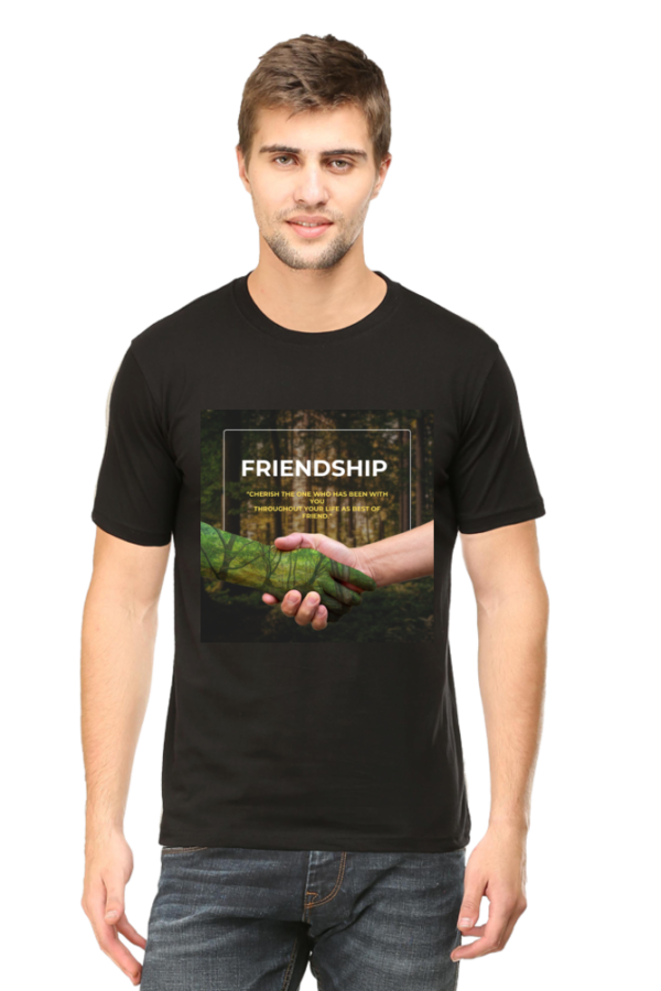 Ecofashionista Men Nature Frienship Half Sleeve