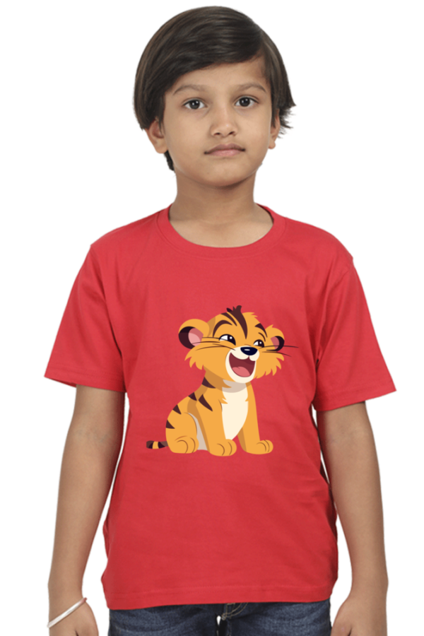 Ecofashionista Kids Boys Wildlife 02 Round Neck Half Sleeve - Image 2