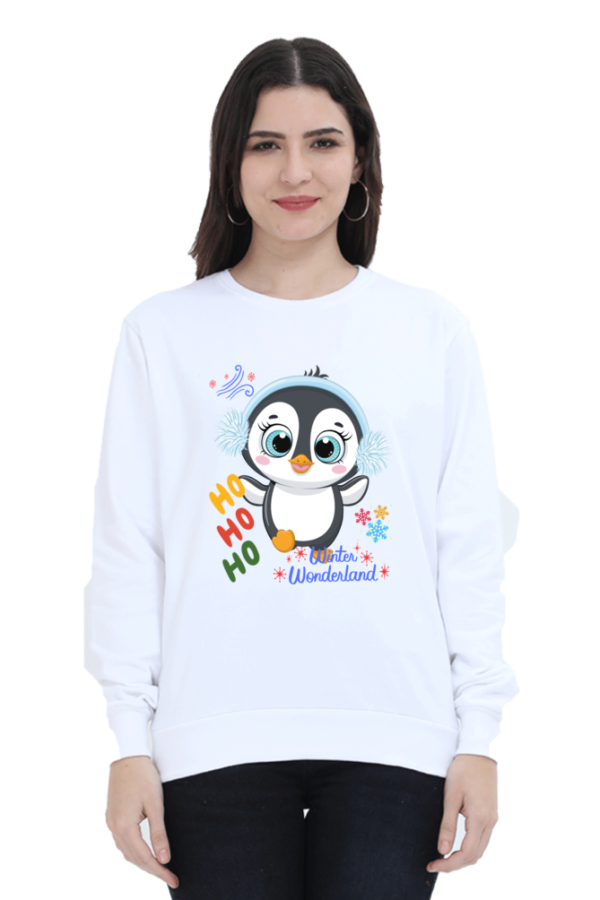 Women sweatshirt Winter wonderland