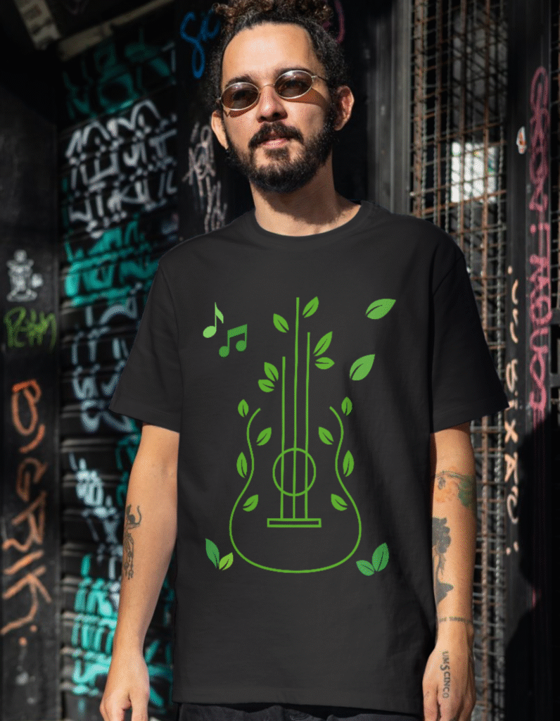 EF GuitarLeaf Nature T-Shirt